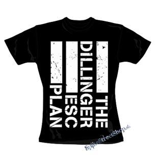THE DILLINGER ESCAPE PLAN - White Logo - čierne dámske tričko