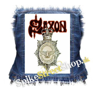 SAXON - Strong Arm of the Law - chrbtová nášivka