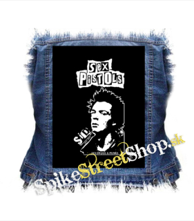 SEX PISTOLS - Sid Vicious - chrbtová nášivka