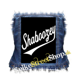 SHABOOZEY - Logo Singer - chrbtová nášivka