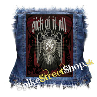 SICK OF IT ALL - Death To Tyrants - chrbtová nášivka