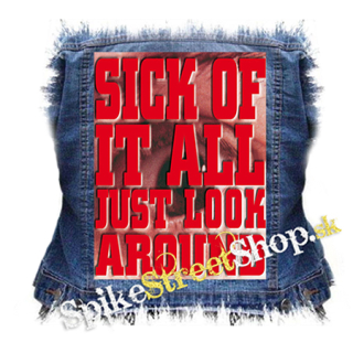 SICK OF IT ALL - Just Look Around - chrbtová nášivka