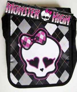 MONSTER HIGH - Ska Skull Káro - dievčenská taška - menšia