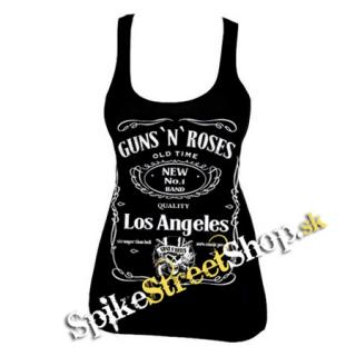 GUNS N ROSES - Jack Daniels Motive - Ladies Vest Top