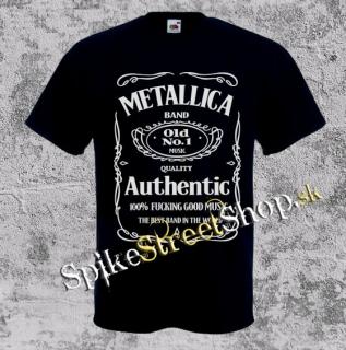 METALLICA - Jack Daniels Motive - čierne pánske tričko