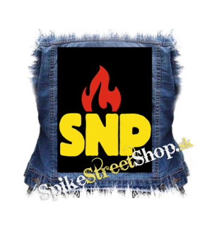 SNP - Slovenské Národné Povstanie - chrbtová nášivka