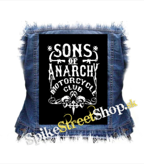 SONS OF ANARCHY - Motorcycle Club - chrbtová nášivka