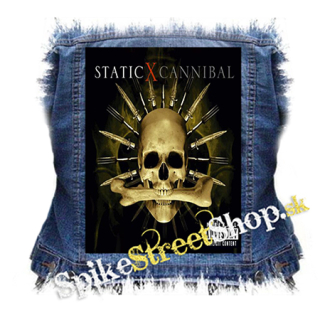 STATIC-X - Cannibal - chrbtová nášivka