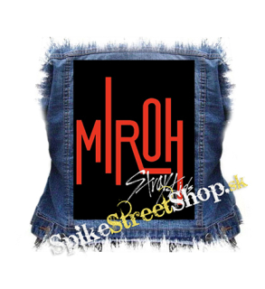 STRAY KIDS - Logo MIROH - chrbtová nášivka