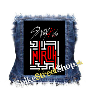 STRAY KIDS - MIROH Cover Album - chrbtová nášivka