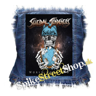 SUICIDAL TENDENCIES - World Gone Mad - chrbtová nášivka