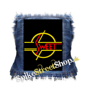 SWEET - Logo Hardrock Legend - chrbtová nášivka