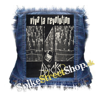 THE ADICTS - Viva La Revolution - chrbtová nášivka