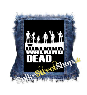 THE WALKING DEAD - Silhouette - chrbtová nášivka