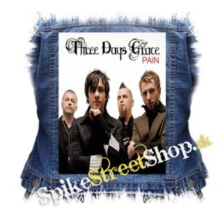 THREE DAYS GRACE - Pain Poster - chrbtová nášivka