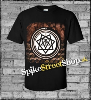 HIM - Snake Heartagram - čierne pánske tričko