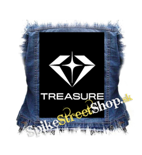 TREASURE - Logo Kpop Band - chrbtová nášivka