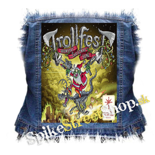 TROLLFEST - Doomsday Christmas Song - chrbtová nášivka