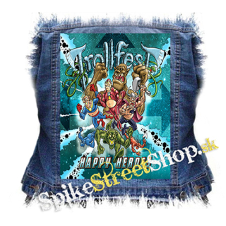 TROLLFEST - Happy Heroes - chrbtová nášivka