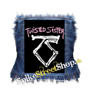TWISTED SISTER - Logo - chrbtová nášivka