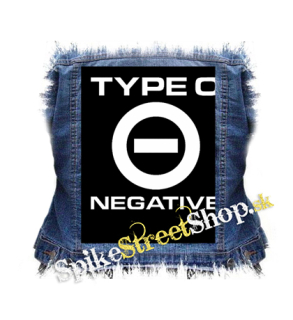 TYPE O NEGATIVE - Logo Crest - chrbtová nášivka