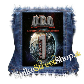 U.D.O. - We Are One - chrbtová nášivka