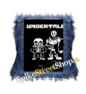 UNDERTALE - Sans And Papyrus - chrbtová nášivka