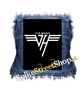 VAN HALEN - Logo Crest - chrbtová nášivka