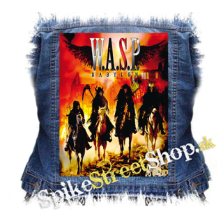 W.A.S.P. - Babylon - chrbtová nášivka