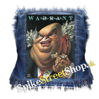 WARRANT - Dirty Rotten Filthy Stinking Rich - chrbtová nášivka