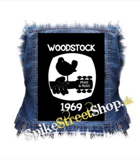 WOODSTOCK - 1969 - chrbtová nášivka