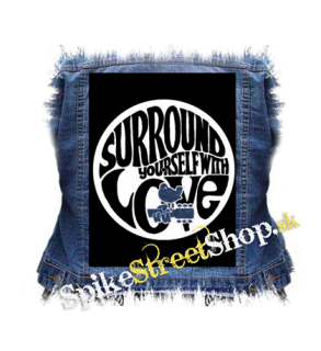 WOODSTOCK - Surround Yourself With Love - chrbtová nášivka