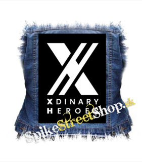 XDINARY HEROES - Logo - chrbtová nášivka
