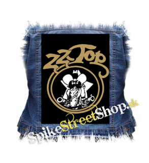 ZZTOP - Gold Man - chrbtová nášivka