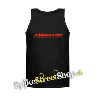 ANNIHILATOR - Logo Red - Mens Vest Tank Top - čierne tielko