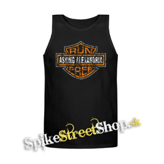 ASKING ALEXANDRIA - Run Free - Mens Vest Tank Top - čierne tielko