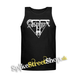 ASPHYX - Logo - Mens Vest Tank Top - čierne tielko