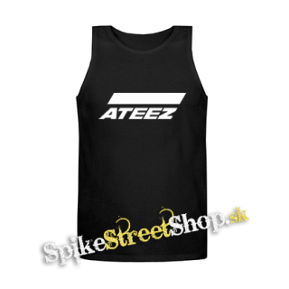 ATEEZ - Logo - Mens Vest Tank Top - čierne tielko