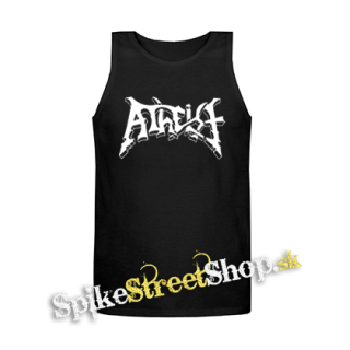 ATHEIST - Logo - Mens Vest Tank Top - čierne tielko