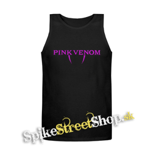 BLACKPINK - Pink Venom - Mens Vest Tank Top - čierne tielko