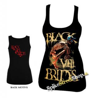 BLACK VEIL BRIDES - Skull Man - Ladies Vest Top