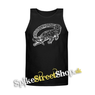 CATFISH - Mens Vest Tank Top - čierne tielko
