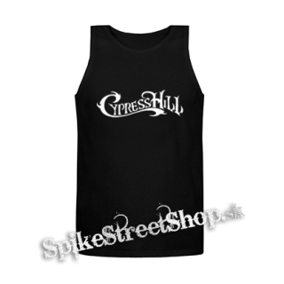CYPRESS HILL - Logo - Mens Vest Tank Top - čierne tielko