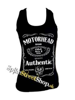 MOTORHEAD - Jack Daniels Motive - Ladies Vest Top