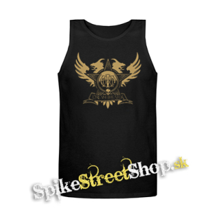 DREAM THEATER - Gold Sign - Mens Vest Tank Top - čierne tielko