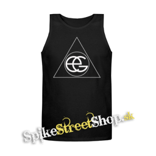 ELLIE GOULDING - Logo - Mens Vest Tank Top - čierne tielko
