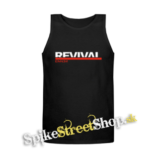 EMINEM - Revival - Mens Vest Tank Top - čierne tielko
