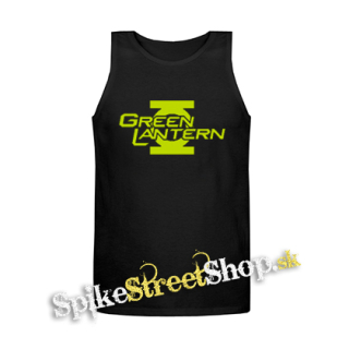 GREEN LANTERN - Logo Motive 2 - Mens Vest Tank Top - čierne tielko