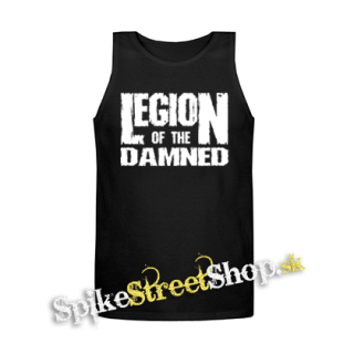 LEGION OF THE DAMNED - Logo - Mens Vest Tank Top - čierne tielko