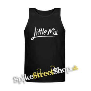 LITTLE MIX - Logo - Mens Vest Tank Top - čierne tielko